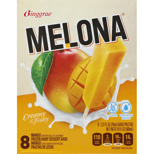 Melona Dessert Bars, Frozen Dairy, Mango ubicaciondepersonas.cdmx.gob.mx