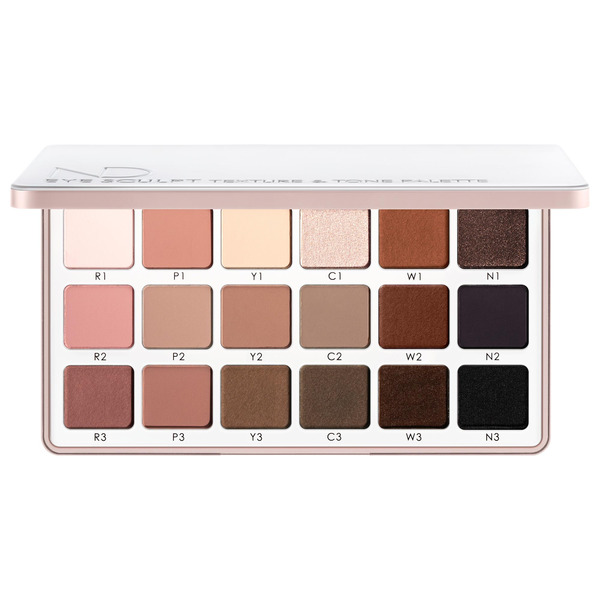 Natasha Denona Eye Sculpt Texture & Tone Eyeshadow Palette - Soft