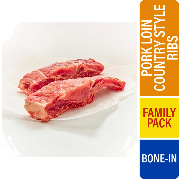 Back Rib Ralph Ralphs Bone In Pork Loin Country Style Ribs Family Pack Same-Day ...