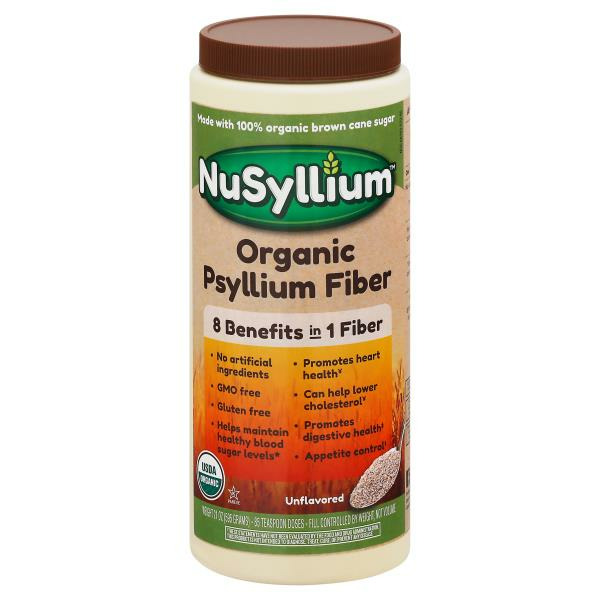 NuSyllium Psyllium Fiber, Organic, Unflavored
