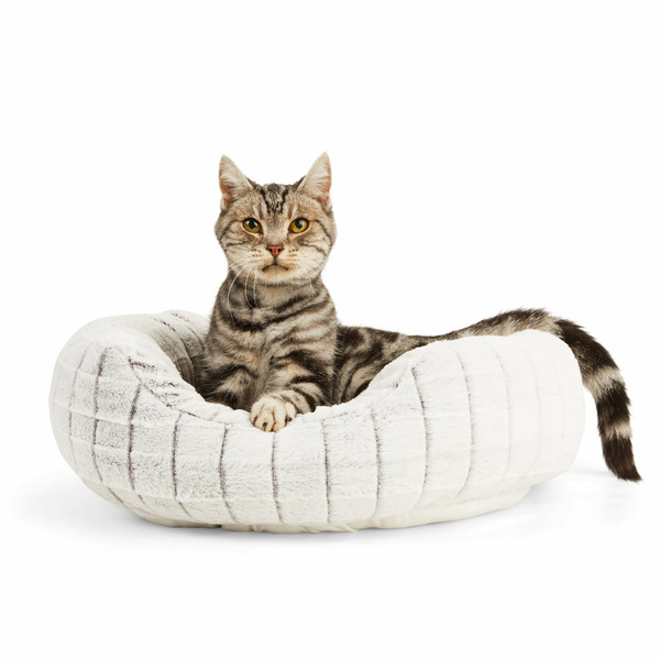 Every Yay Special Faux Fur Cat Bed - 20" x 18"