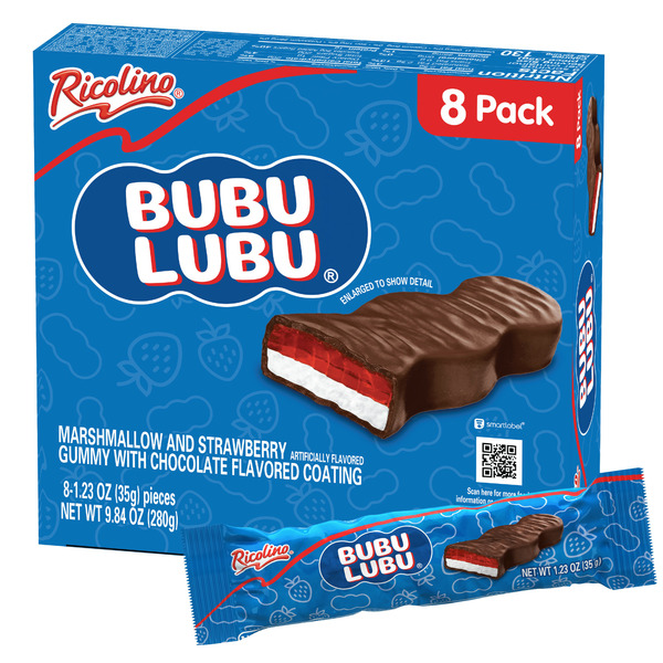 Ricolino Chocolate Marshmallow Bar Box Each