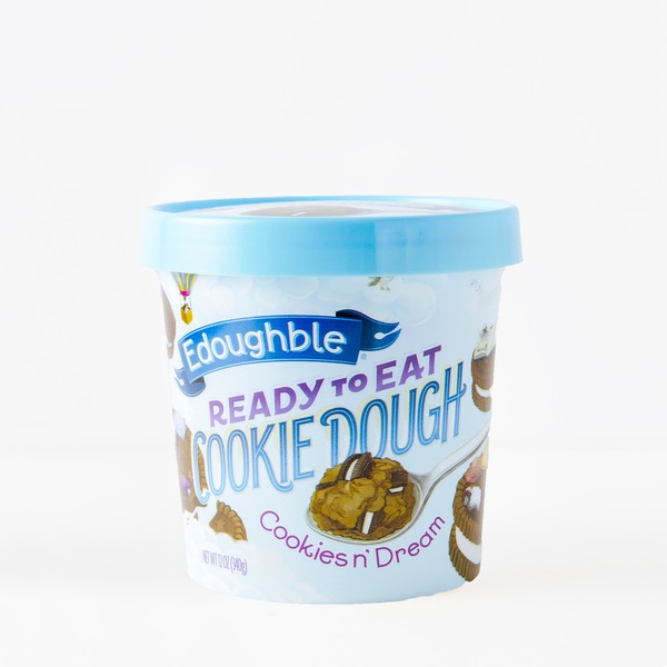 Edoughble Cookie Dough, Ready to Eat, Cookies N' Dream (12 oz) Instacart