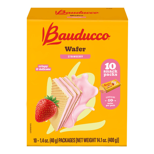 Bauducco Mini Strawberry Wafer