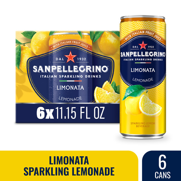 San Pellegrino Italian Sparkling Drink Limonata Same-Day Delivery