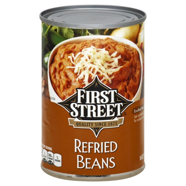 First Street Beans, Refried