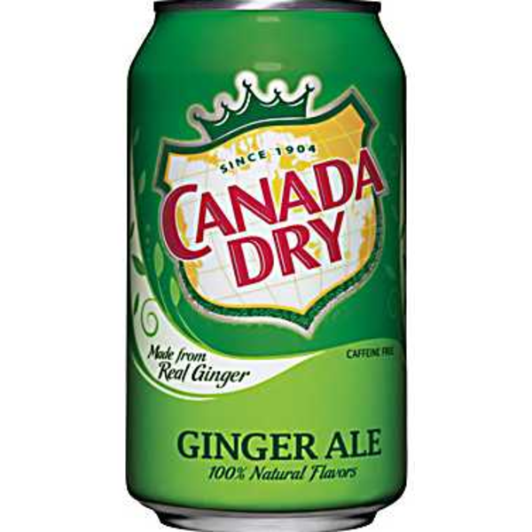 Canada Dry - Ginger Ale - 24/12 oz cans