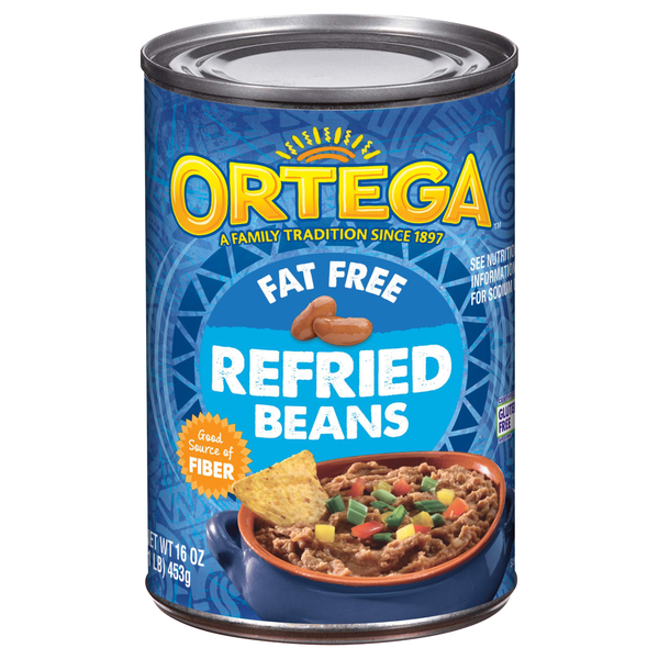 Ortega Refried Beans, Fat Free Same-Day Delivery or Pickup