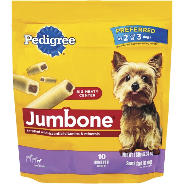 jumbone mini pedigree