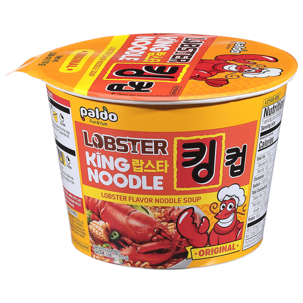 Paldo King Noodle Cup, Lobster Taste Langosta
