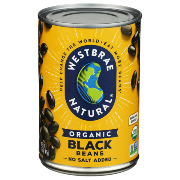 Westbrae Organic No Salt Added Black Beans