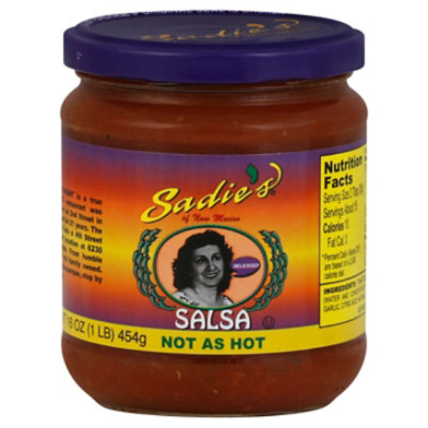 Sadie's Salsa, Not as Hot