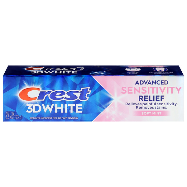 Crest 3DWhite Advanced Sensitivity Relief Same-Day Delivery
