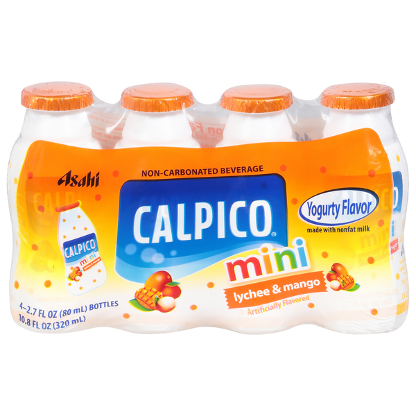 CALPICO Non-Carbonated Beverage, Lychee & Mango, Mini Same-Day