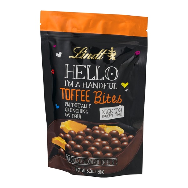 Lindt Hello I'm A Handful Toffee Bites (5.3 oz) Instacart