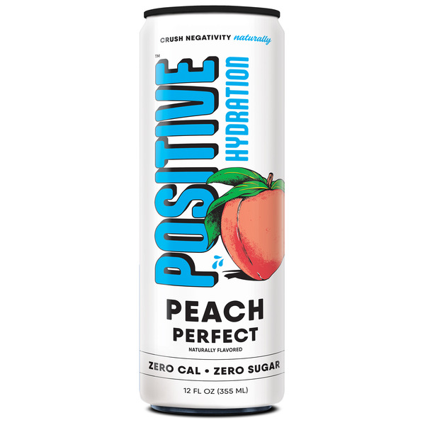 Positive Hydration Beverage Peach Perfect, Zero Calorie, Zero