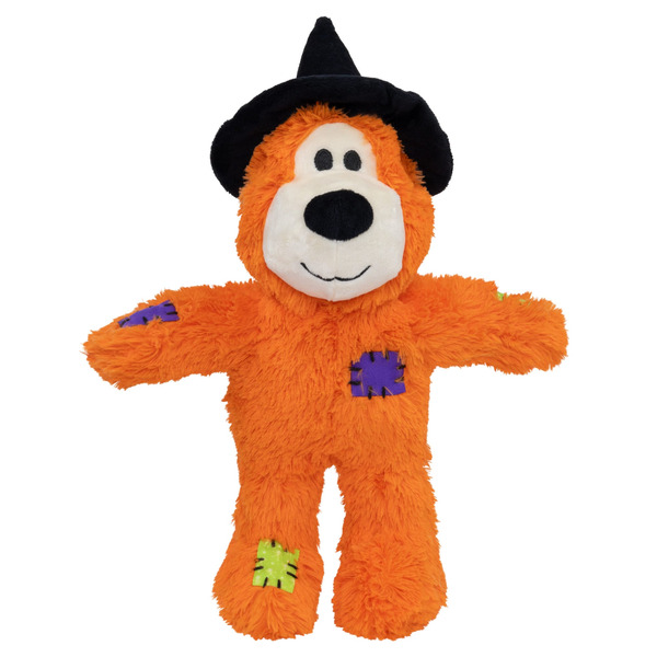 Kong Halloween Wild Knots Witch Bear Dog Toy, Medium - Orange