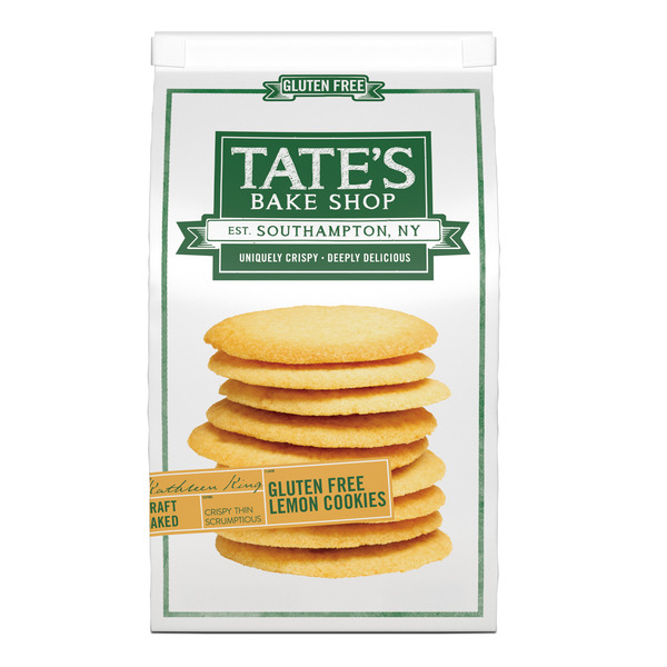 Tate's Bake Shop Lemon Cookies – 7 Oz, Pack Of 3 – Crispy & Buttery