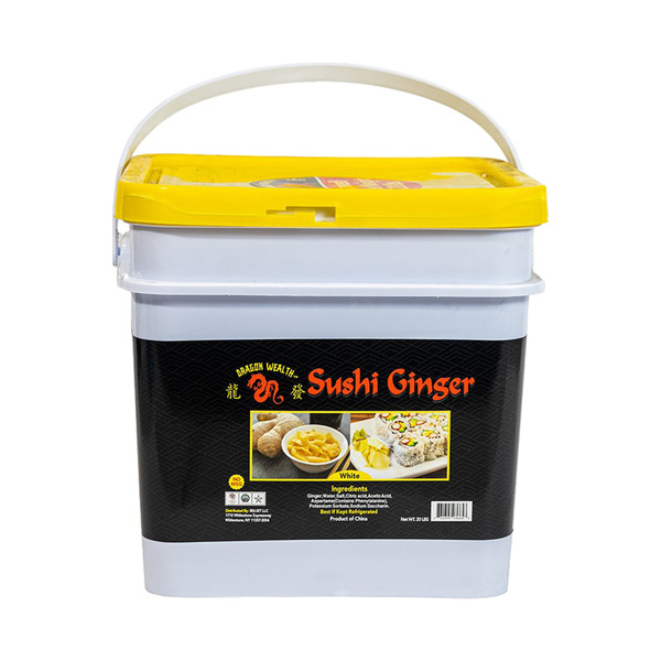 White Sushi Ginger - 20 lbs