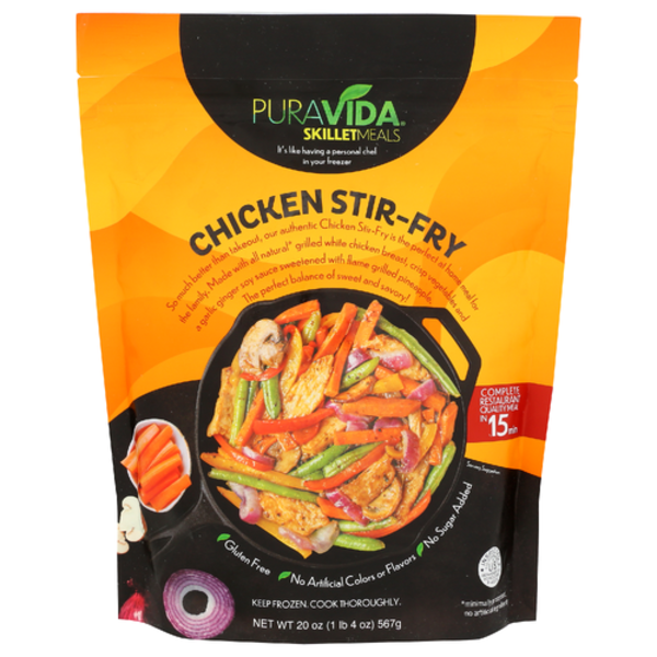 Puravida Foods Chicken Stir-Fry Skilletmeal