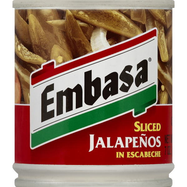 Embasa Jalapenos, Sliced, in Escabeche