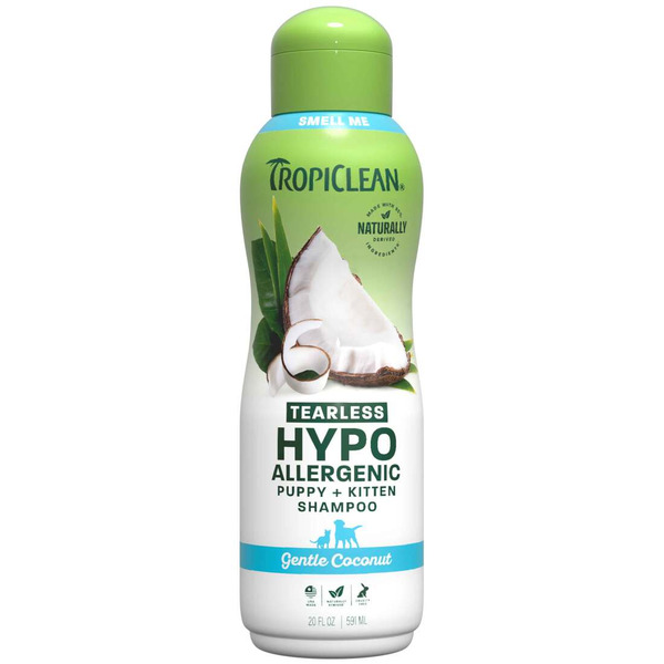 Tropi Clean Gentle Coconut Hypoallergenic Puppy & Kitten Shampoo