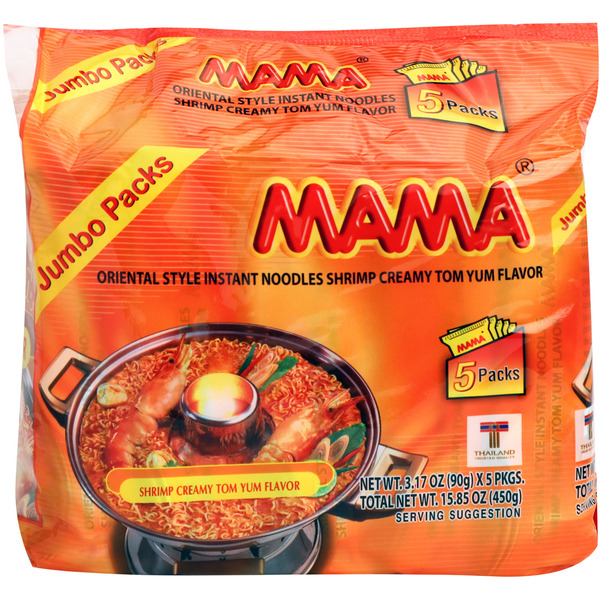 Mama Tom Yum Instant Creamy Shrimp Soup