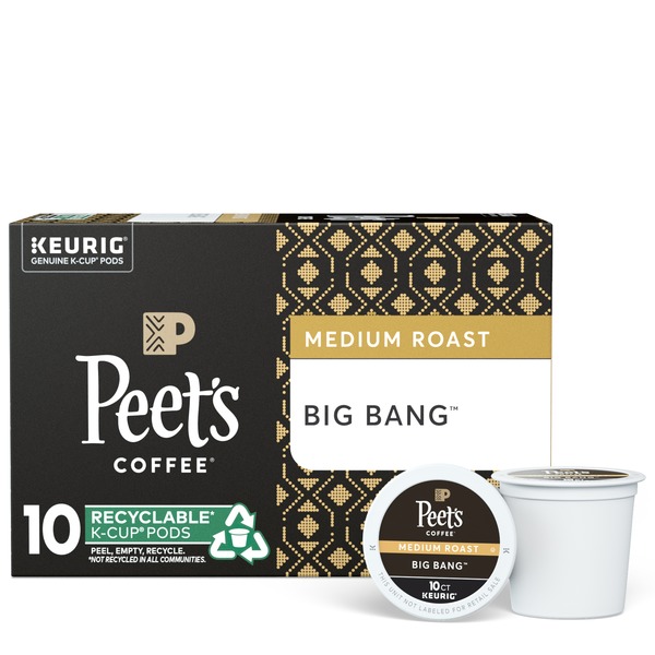 Peet's Coffee Big Bang, Medium Roast K-Cup Pods Same-Day Delivery