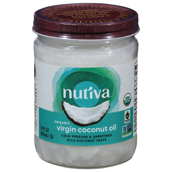 Nutiva Virgin Coconut Oil, Organic Same-Day Delivery or Pickup