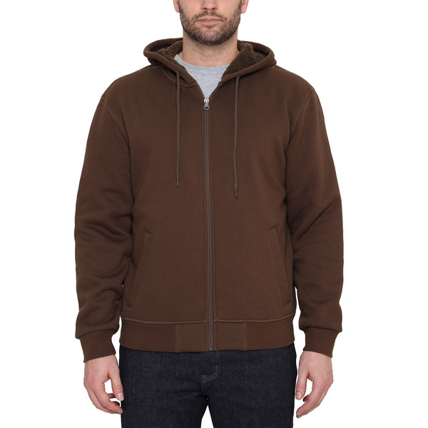 BC Clothing Men's Full Zip Hoodie, XXL
