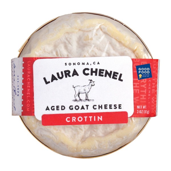 Laura Chenel's Chèvre Crottin Aged Goat Cheese (3 oz) Instacart