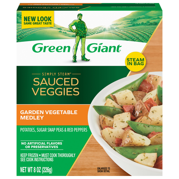 英国製   【covered vegetable】 Green Giant Simply Steam Garden Vegetable Medley, Lightly Sauced