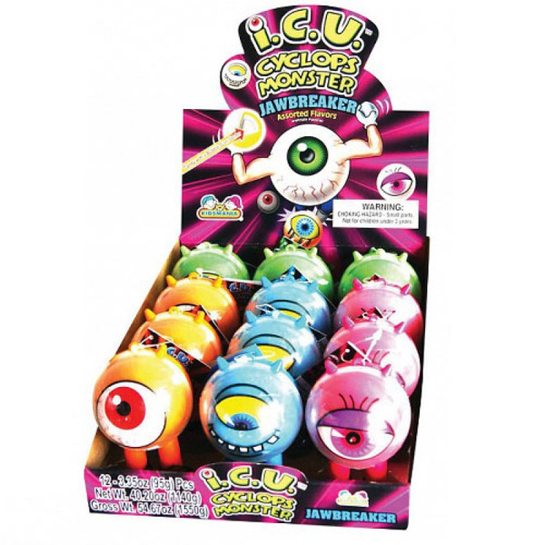 ICU Cyclops Monster - filled withCandy - 12ct