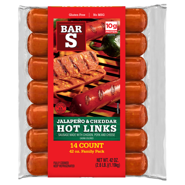 Bar-S Jalapeno & Cheddar Hot Links