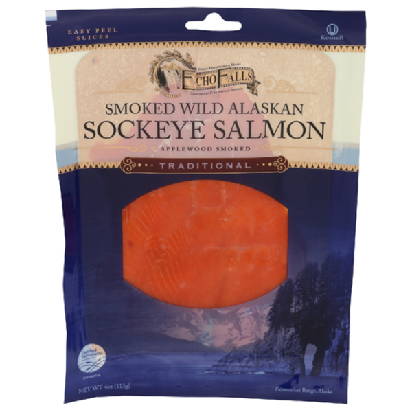 SMOG　Red Apple Falls  スモッグ　未使用品　ジム・オルーク Echo Falls Wild Alaskan Sockeye Smoked Salmon Same-Day Delivery or