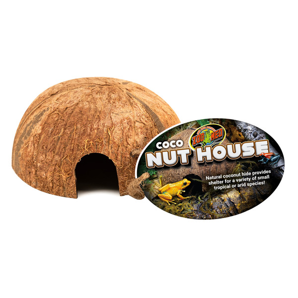 Zoo Med Coconut House Decor, Small