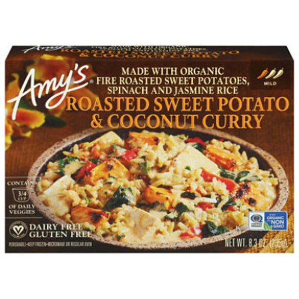 Amy's Kitchen Roasted Sweet Potato & Coconut Curry