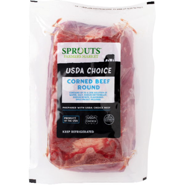 Sprouts Corned Beef Round
