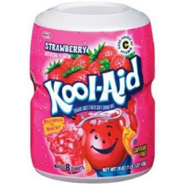 Kool Aid - Strawberry - 12/8 Qt