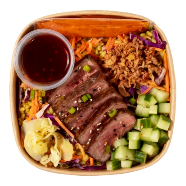 Sprouts Hibachi Grass Fed Beef Bowl