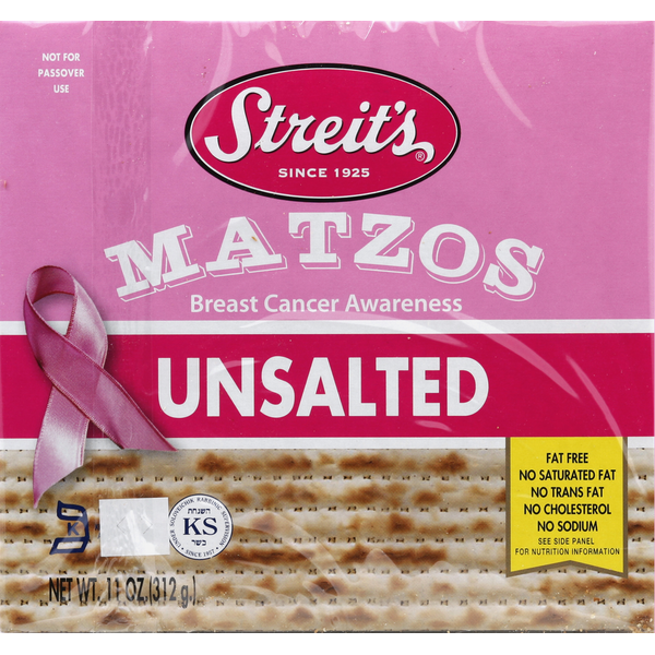 まっそです₊⁎⁺˳✧༚ Streit's Matzos, Unsalted Same-Day Delivery or Pickup | Market 32