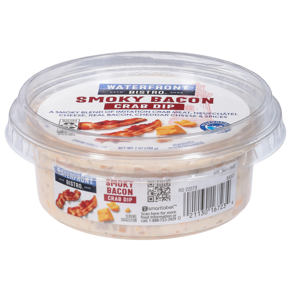 Waterfront Bistro Crab Dip, Smoky Bacon