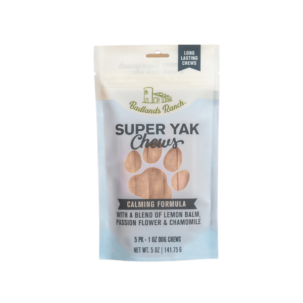 Badlands Ranch Super Yak Chews Calming Formula