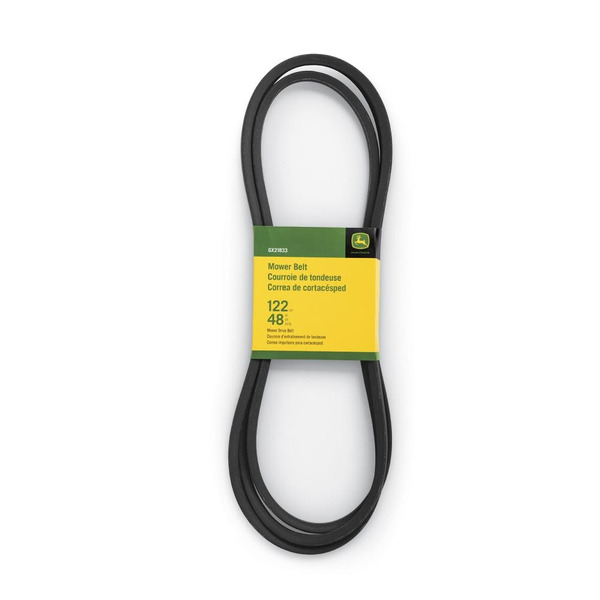 John Deere 1/2-in x 141.7-in Deck/Drive Belt, for 48-in Riding Lawn Mowers Replaces OEM Part Number GX21833
