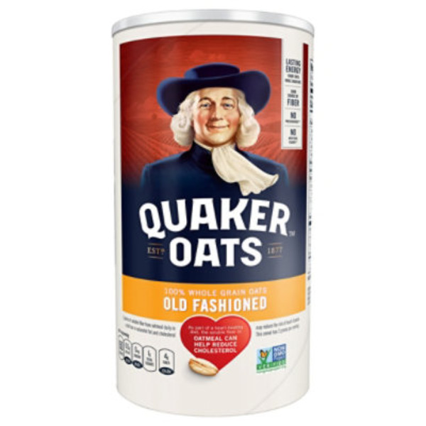 Quaker Oats, 100% Whole Grain, Old Fashioned