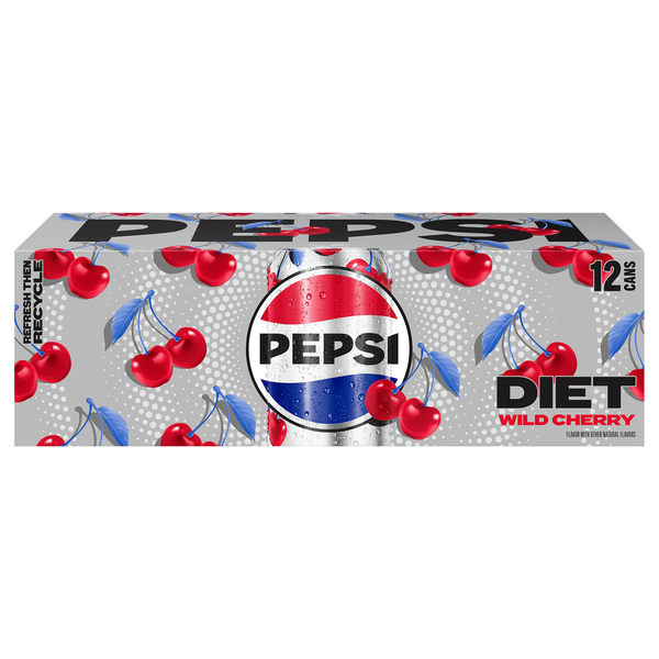 Pepsi Cola, Diet, Wild Cherry Same-Day Delivery or Pickup