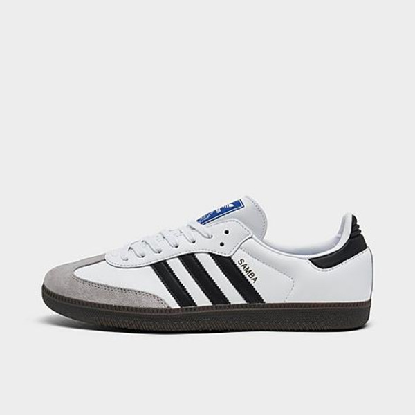 adidas Originals Samba Casual Shoes - Cloud White, Core Black & Clear Granite, Size 7.5