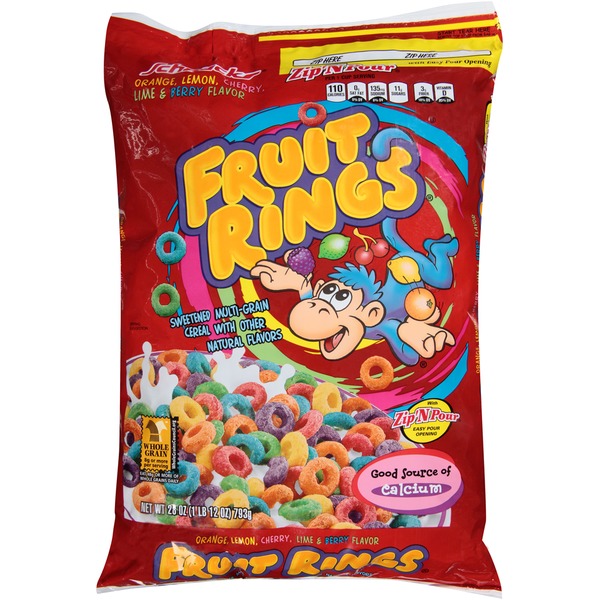 Schnucks Fruit Rings Cereal (28 oz) Instacart