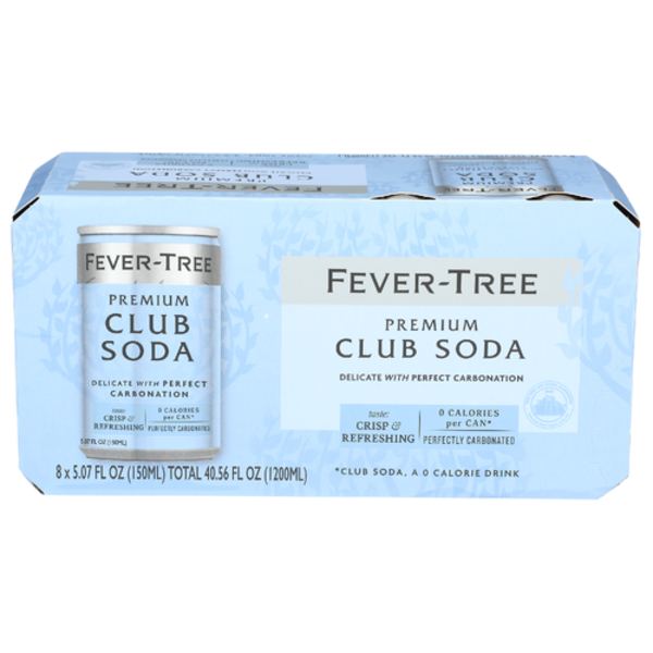 Fever Tree Premium Club Soda 8 Pack