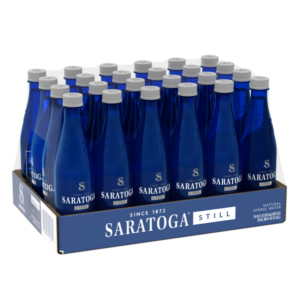 Saratoga Still Natural Spring Water - 16oz/24ct